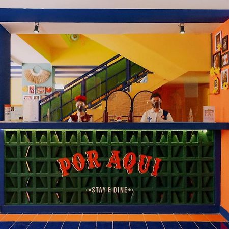 Por Aqui Stay & Dine Yogyakarta Bagian luar foto